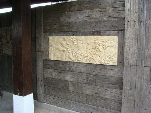Wood Grain Concrete Plank, unstained