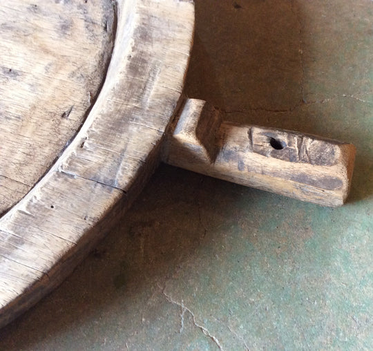 Antique Round Rice Tray