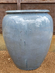 Aquamarine Light Blue Alibaba Jar