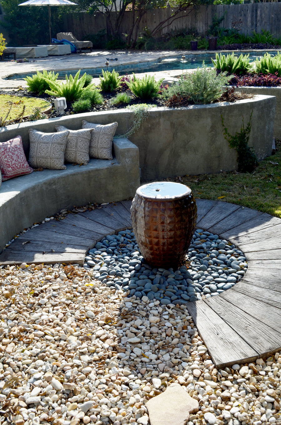 Wandering Path Woodgrain Paver
