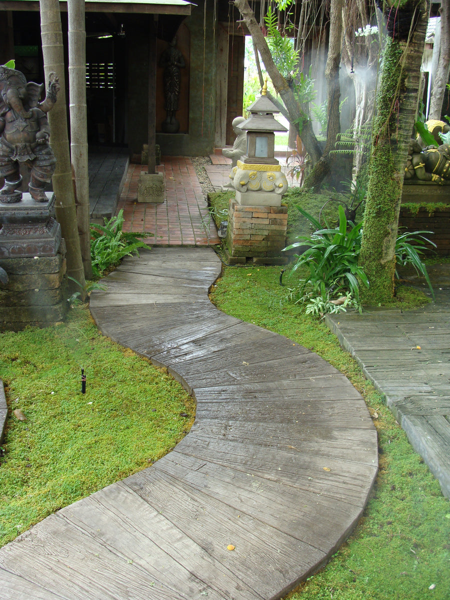 Wandering Path Woodgrain Paver