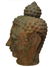 Bronze Buddha Head