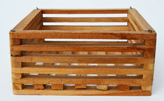 12" Square Vanda Baskets: 10pcs/unit. Unit Price: $95.30