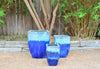 Milan Jade Green and Blue Planter