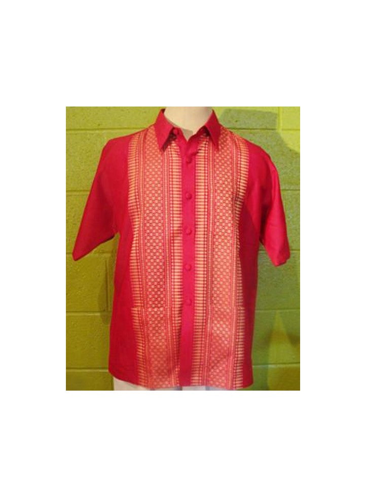Thai-Yabera Shirt -Magenta