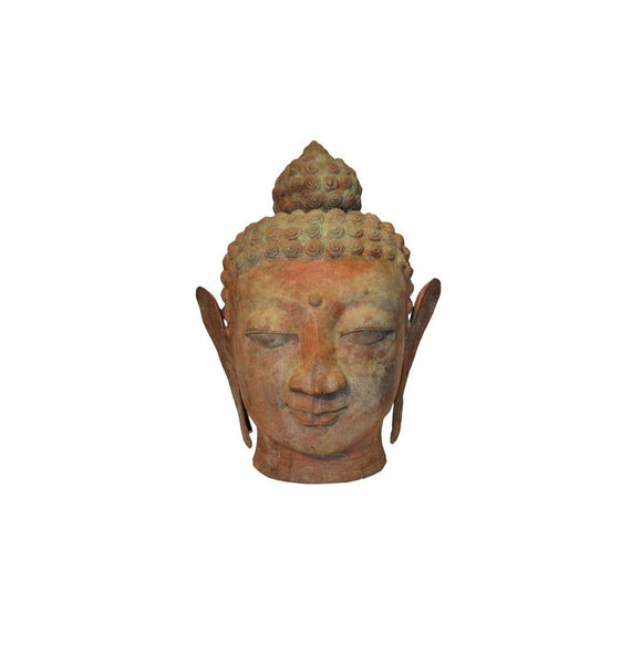 Bronze Buddha Head