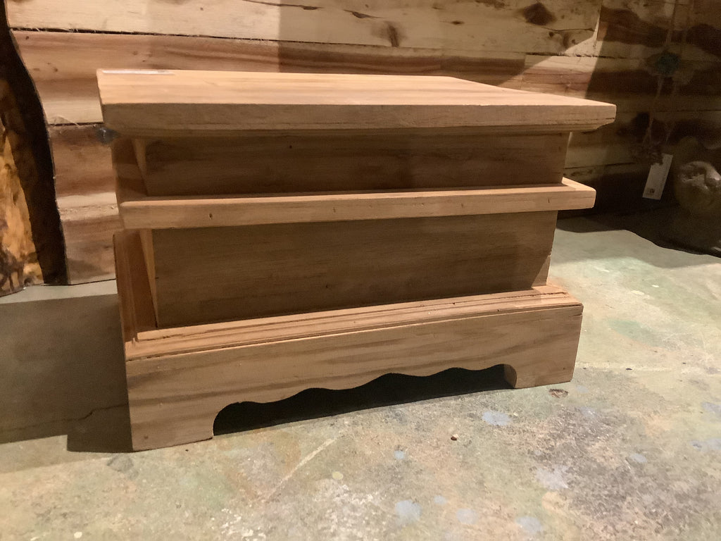 Teak alter box