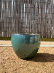 Jade Green Ball Planter