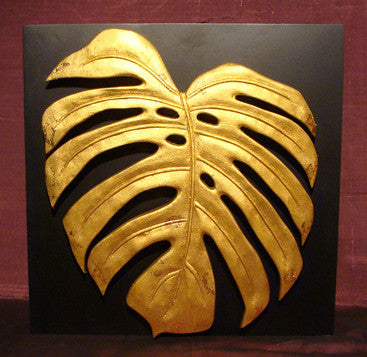 Tropical Leaf Sculpture